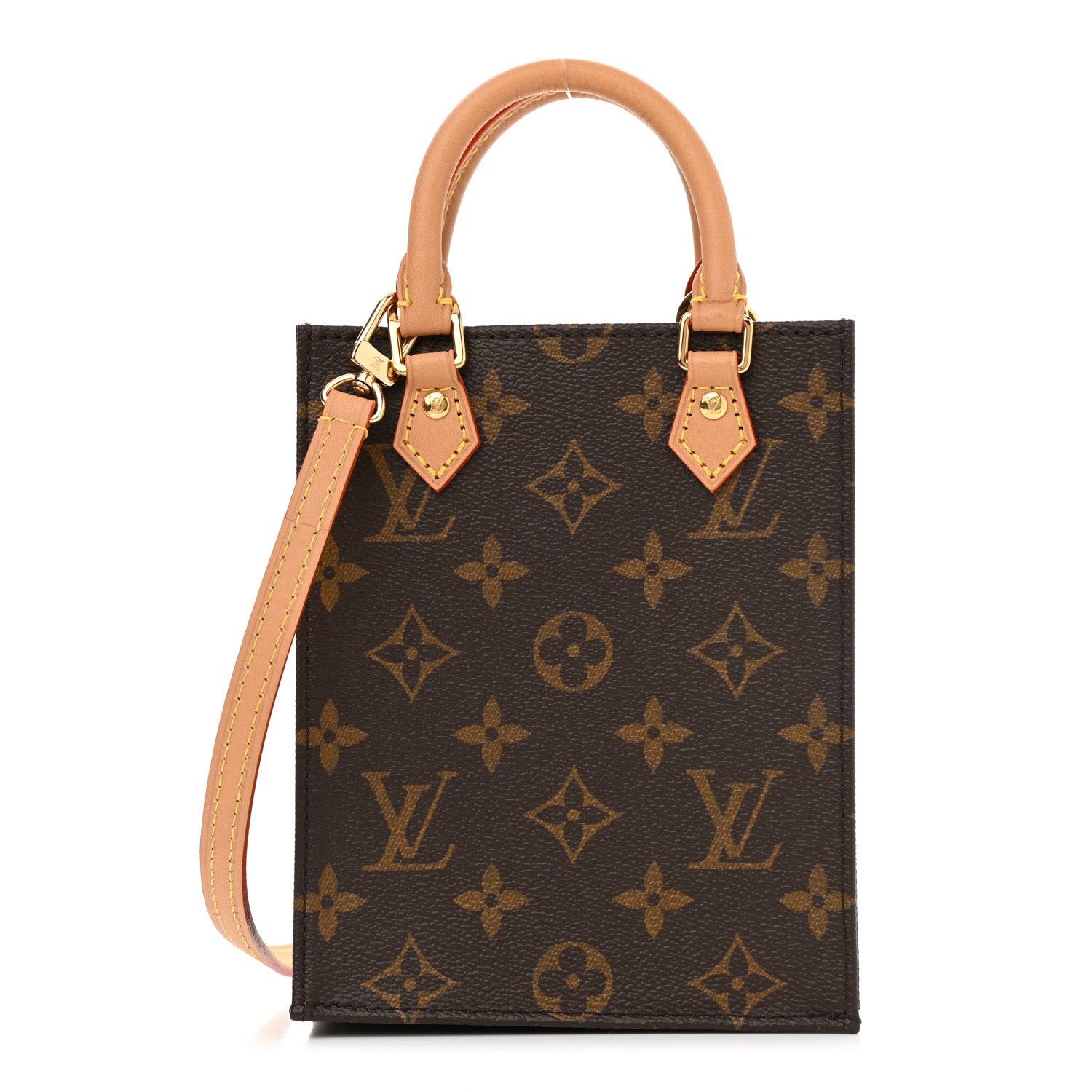 Louis Vuitton Monogram Petit Sac Plat 1 of 9