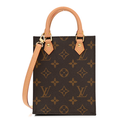 Louis Vuitton Monogram Petit Sac Plat 1 of 9