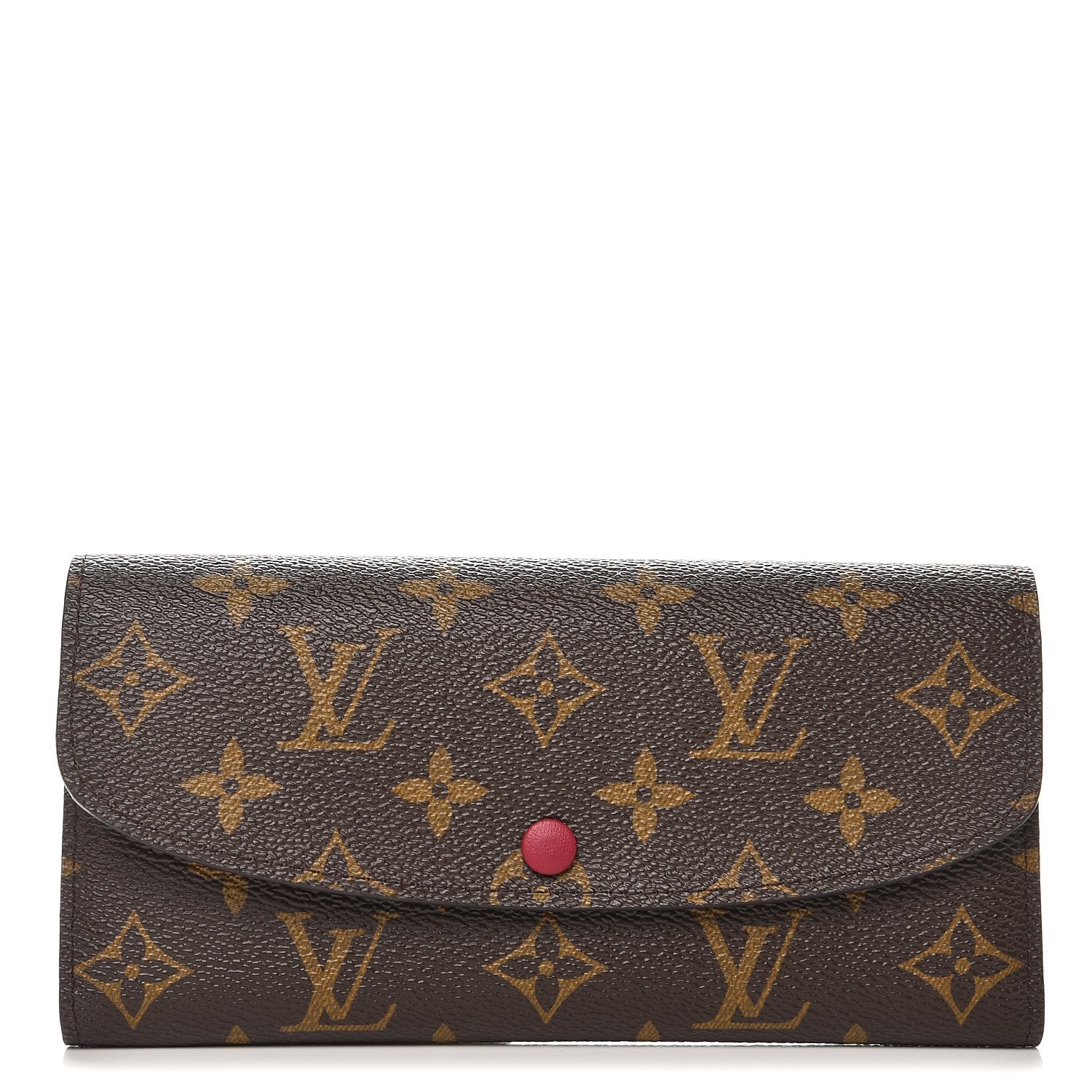 Louis Vuitton Monogram Emilie Wallet Fuchsia 1 of 7