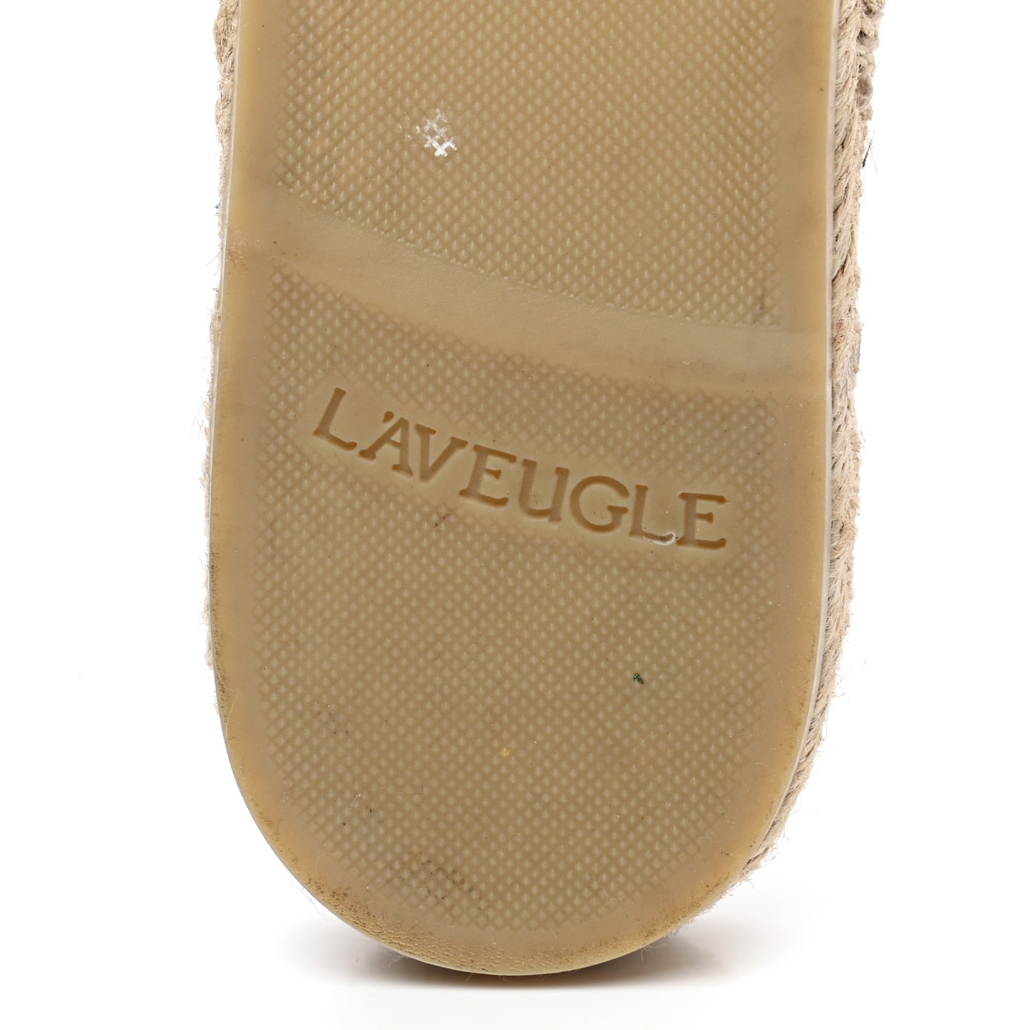 Nappa Matelasse GG Marmont Espadrille Slippers 40 Great White