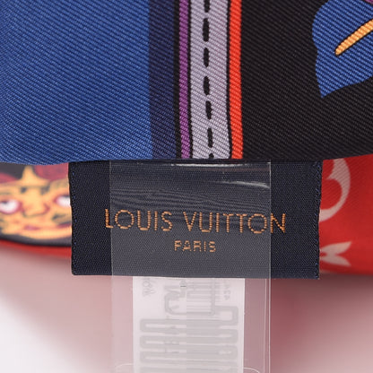 Louis Vuitton Silk Monogram Superstition Bandeau Black 4 of 4