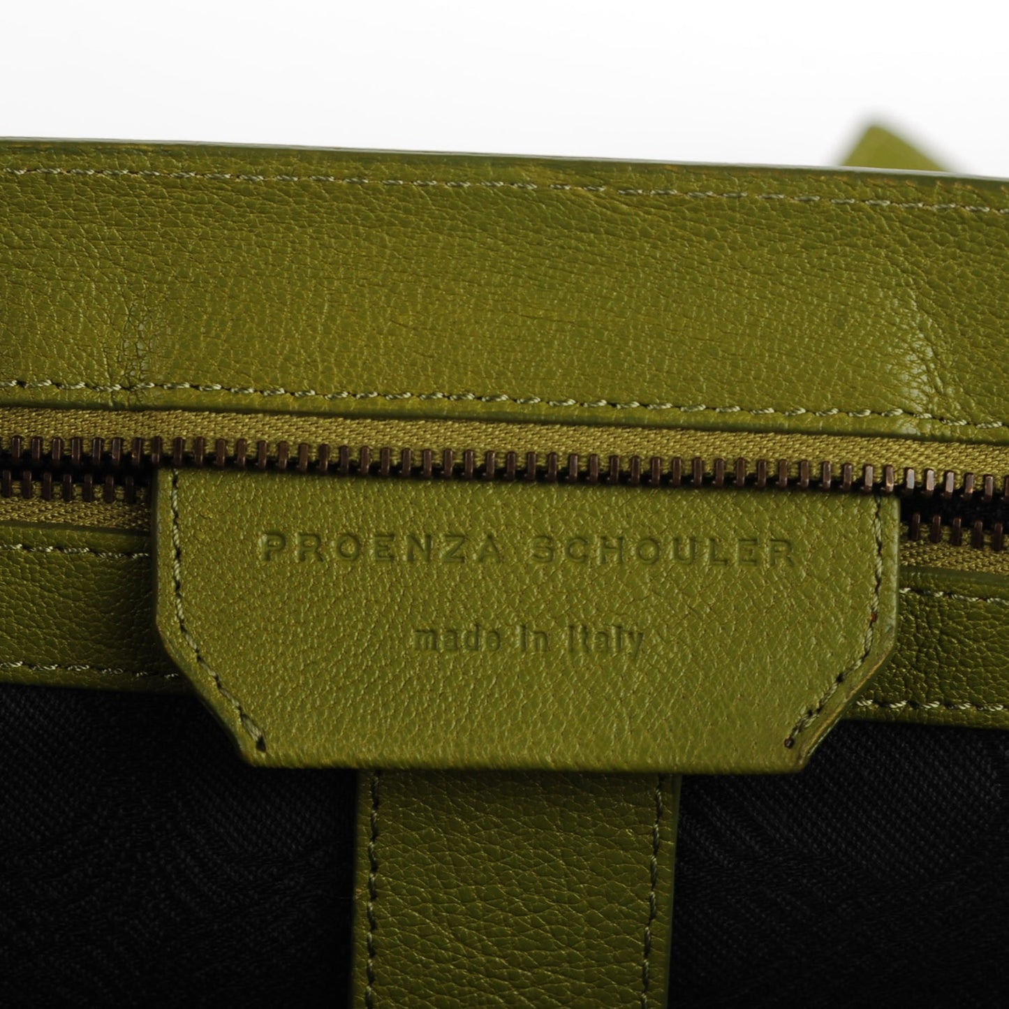 Lambskin Medium PS1 Satchel Olive