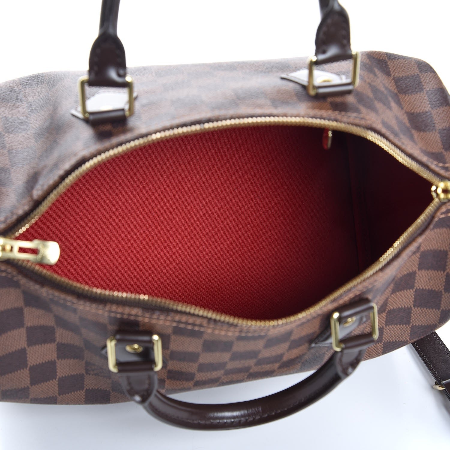 Louis Vuitton Damier Ebene Speedy Bandouliere 30 5 of 6