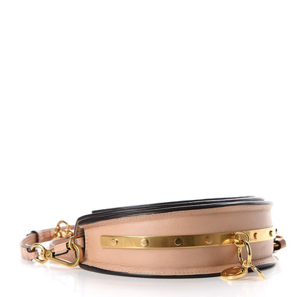 Chloe Calfskin Small Nile Bracelet Minaudiere Bag Biscotti Beige 3 of 9