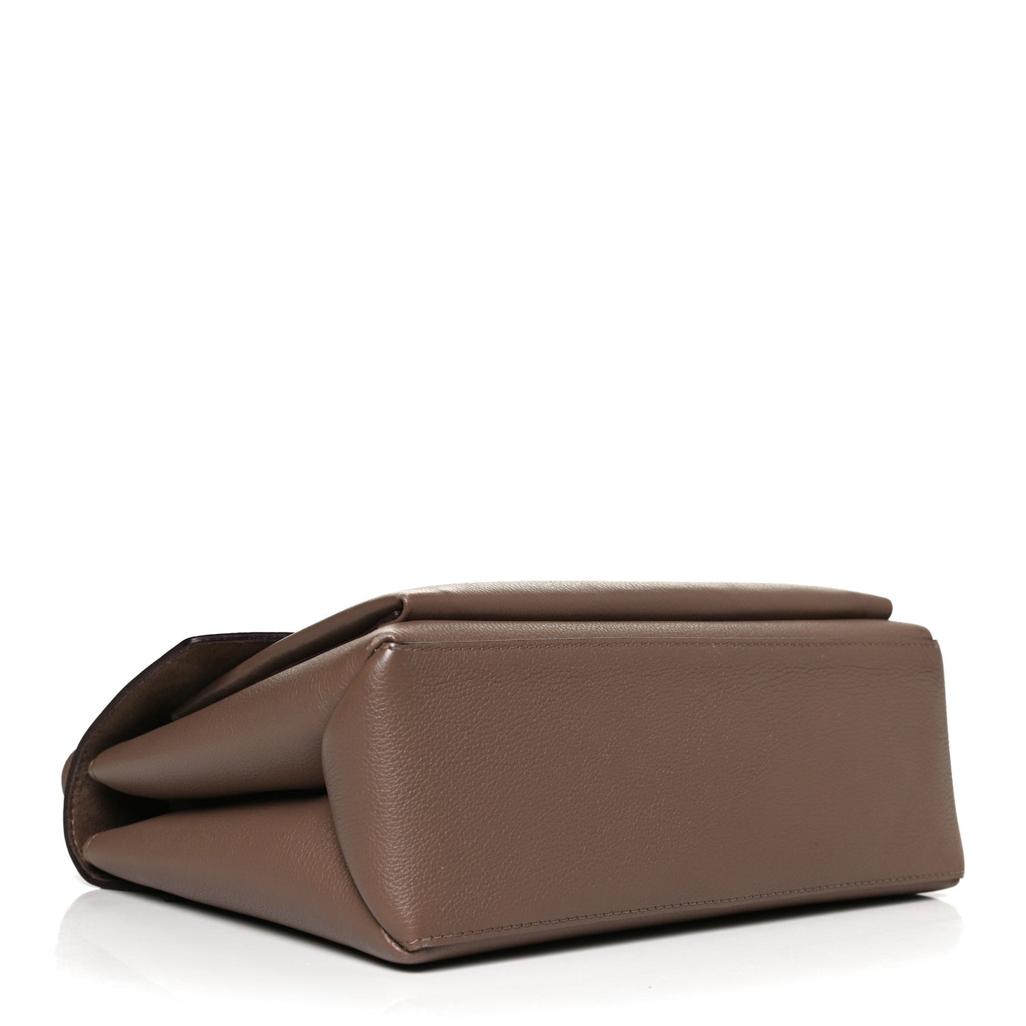 Soft Calfskin My Lockme Top Handle Taupe Glace