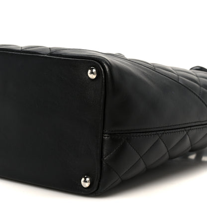Chanel Calfskin Quilted Medium Cambon Tote Black 10 of 10