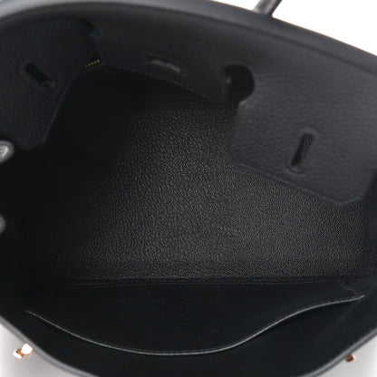 Hermes Togo Birkin 25 Black 5 of 10