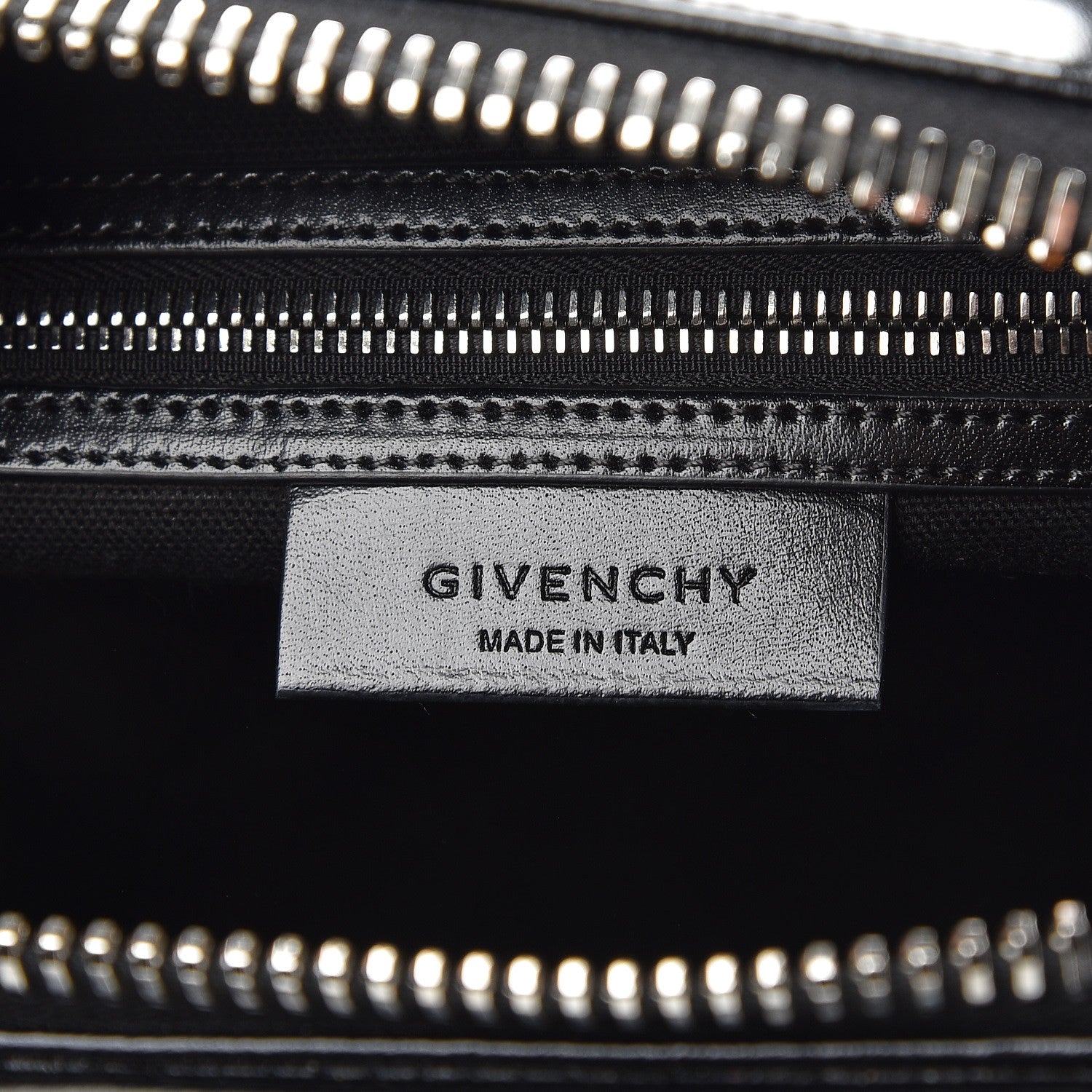 Givenchy Shiny Lord Calfskin Small Antigona Black 7 of 10