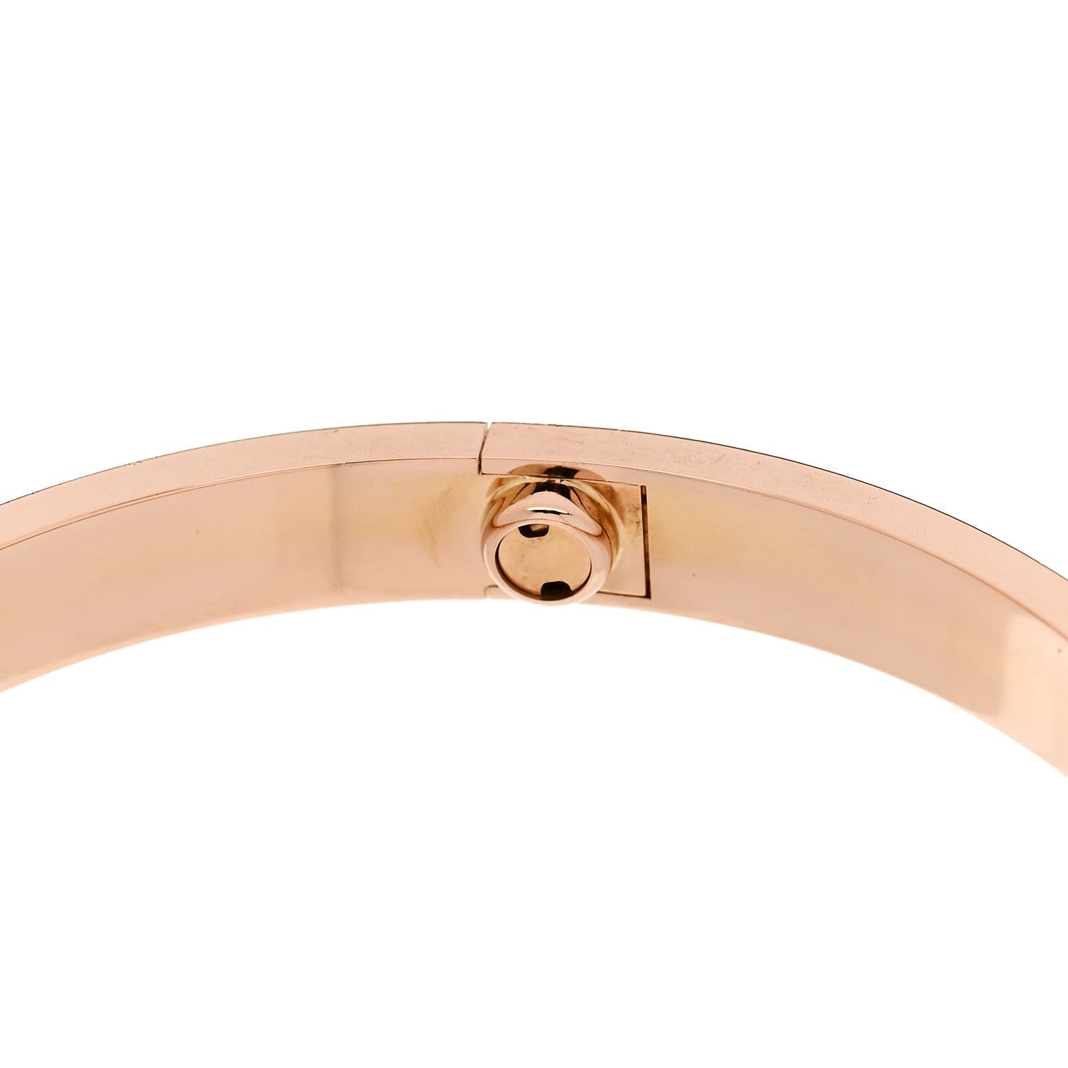 Cartier 18K Pink Gold LOVE Bracelet 19 8 of 9