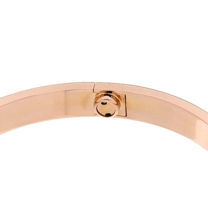 Cartier 18K Pink Gold LOVE Bracelet 19 8 of 9