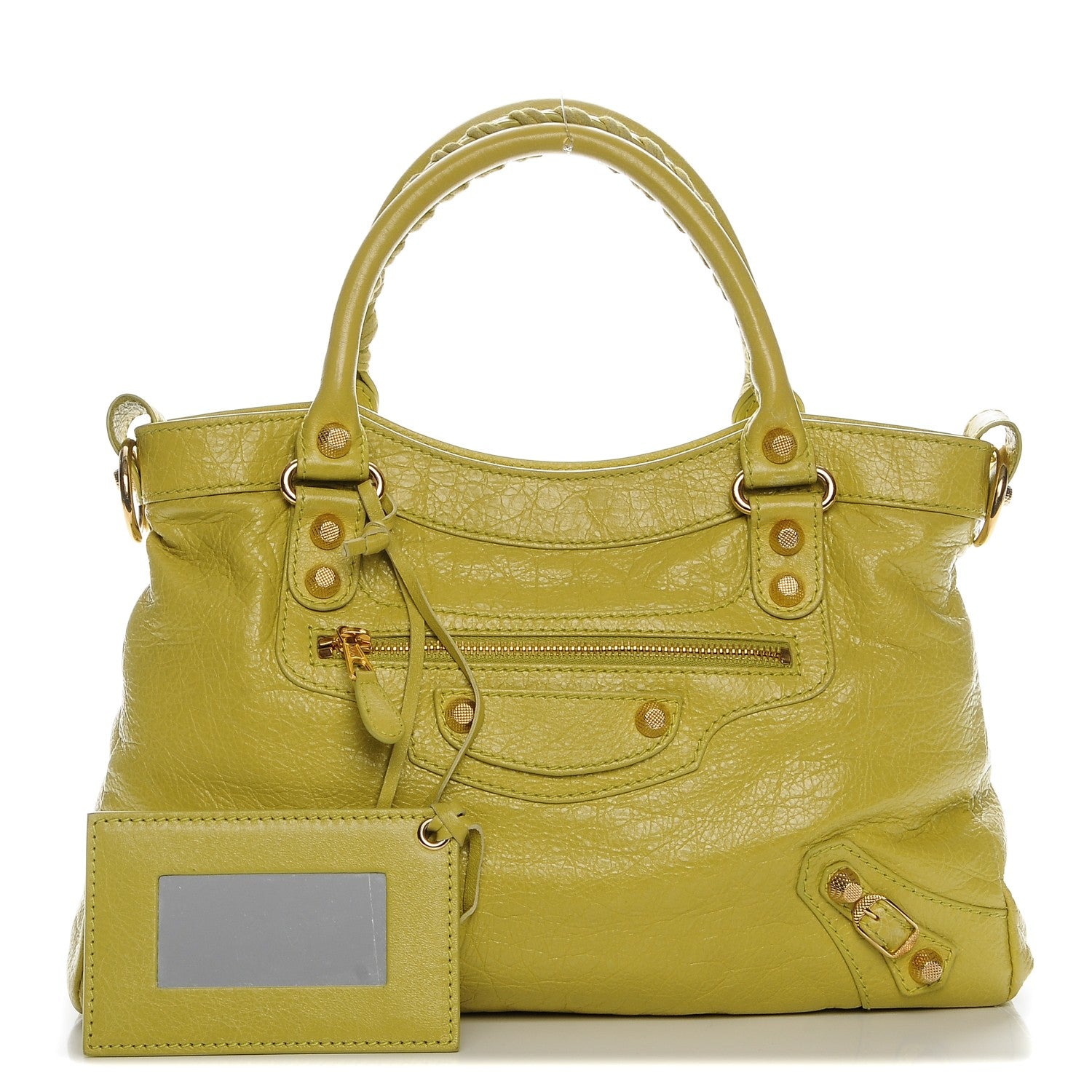 Balenciaga Agneau Giant 12 Gold Hardware Town Jaune Poussin 1 of 6