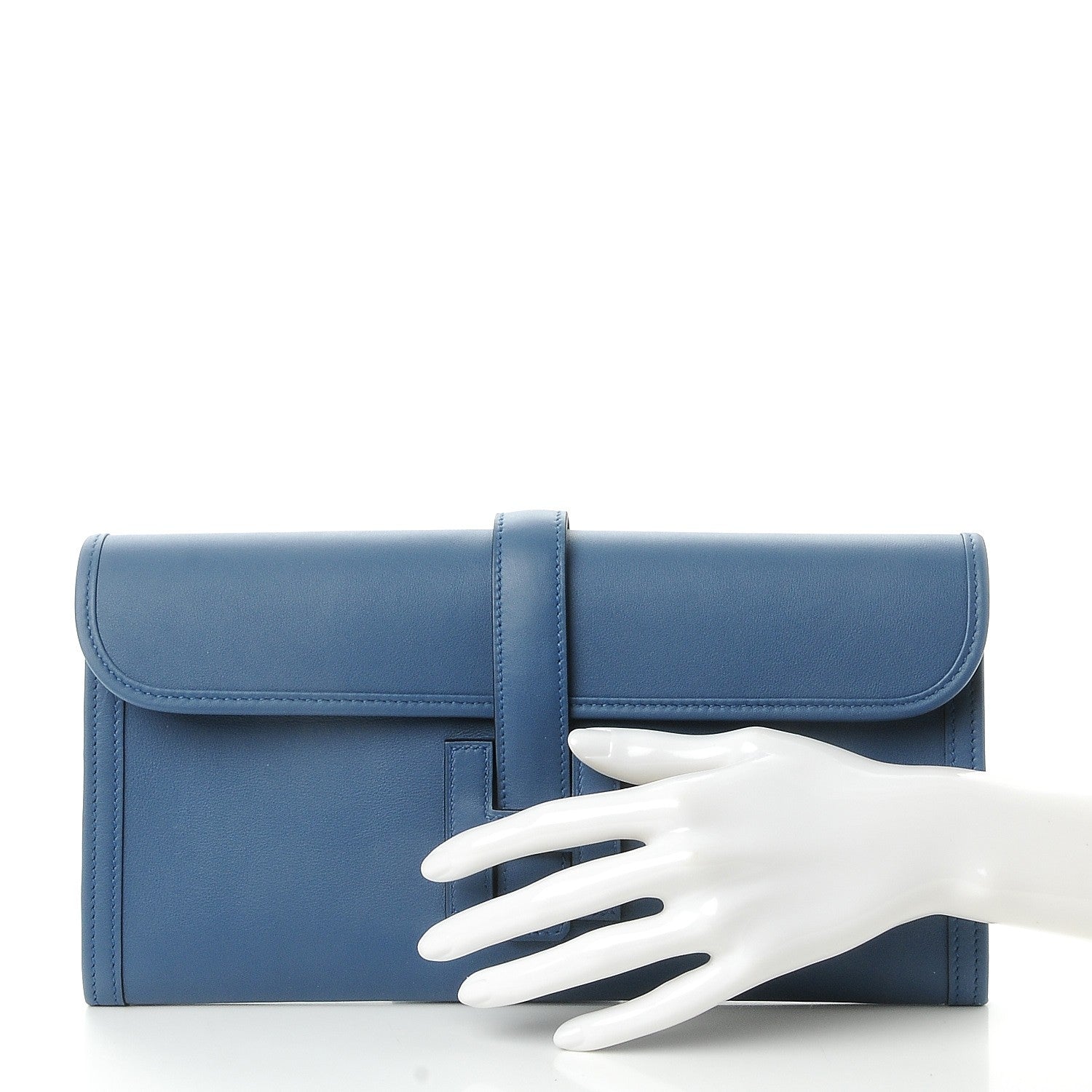 Hermes Swift Jige Elan 29 Clutch Bleu Agate 2 of 8