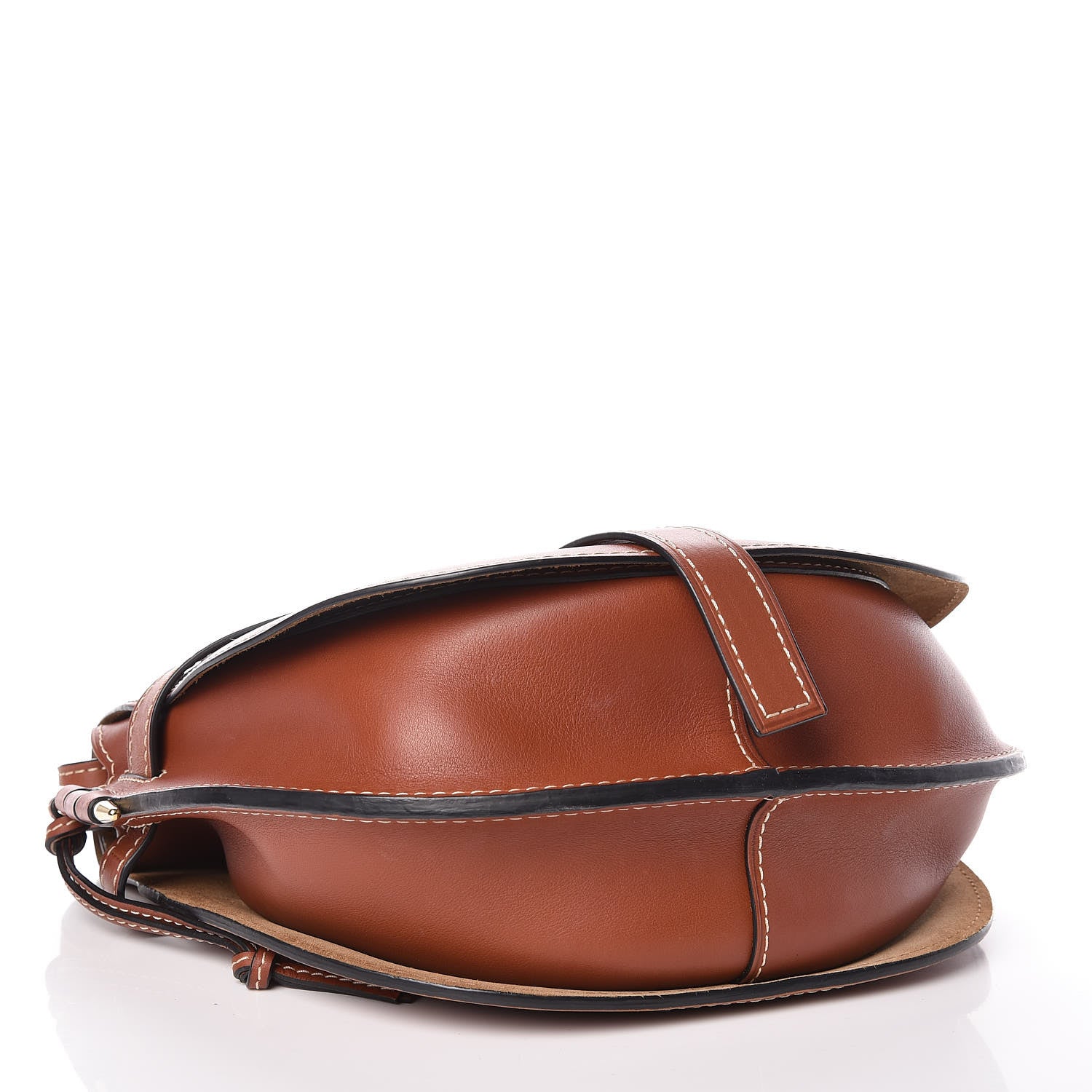 Loewe Grained Calfskin Large Gate Bag Rust 4 of 10