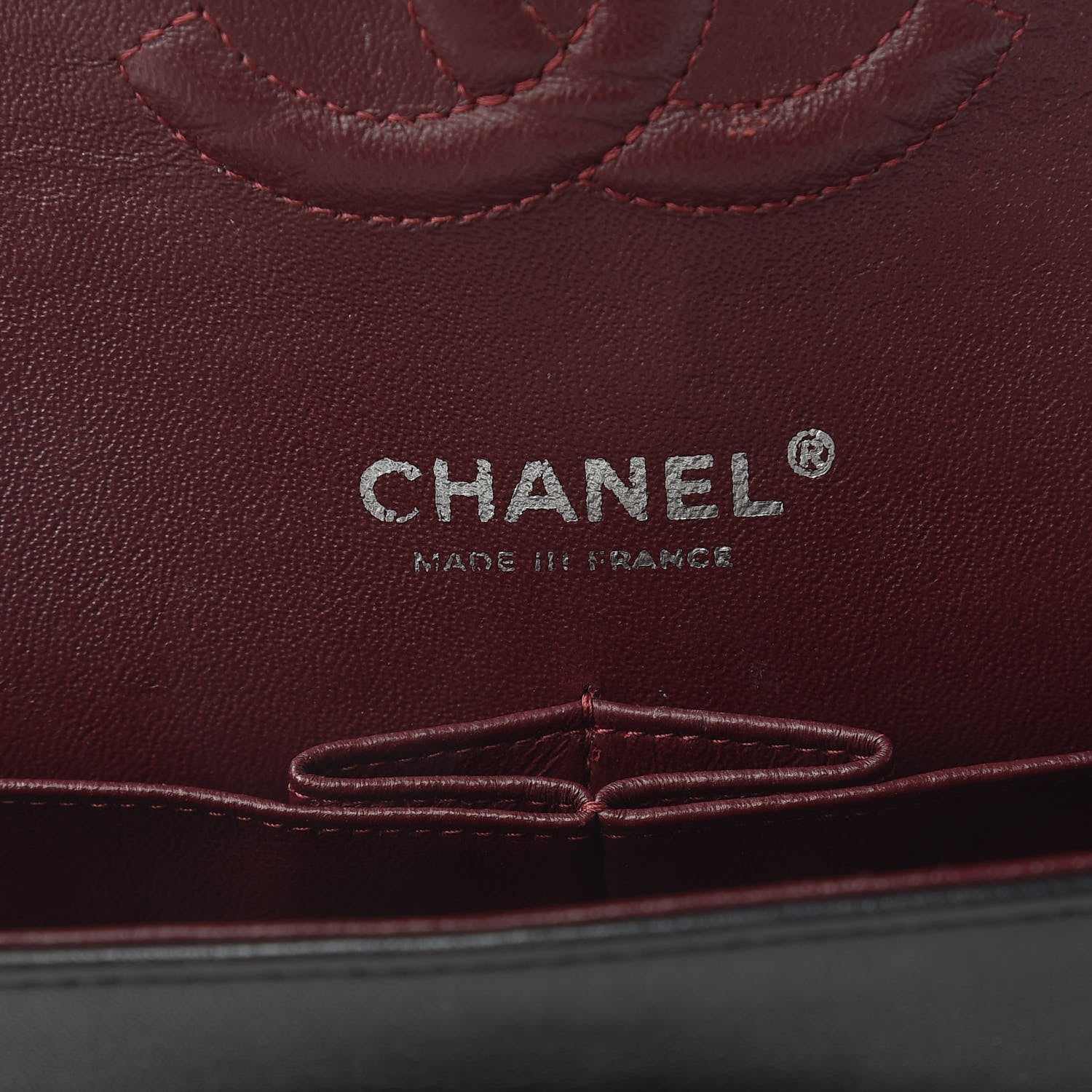 Chanel Lambskin Quilted Medium Double Flap Black 6 of 25