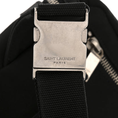 Saint Laurent Canvas Calfskin City Belt Bag Black 11 of 13