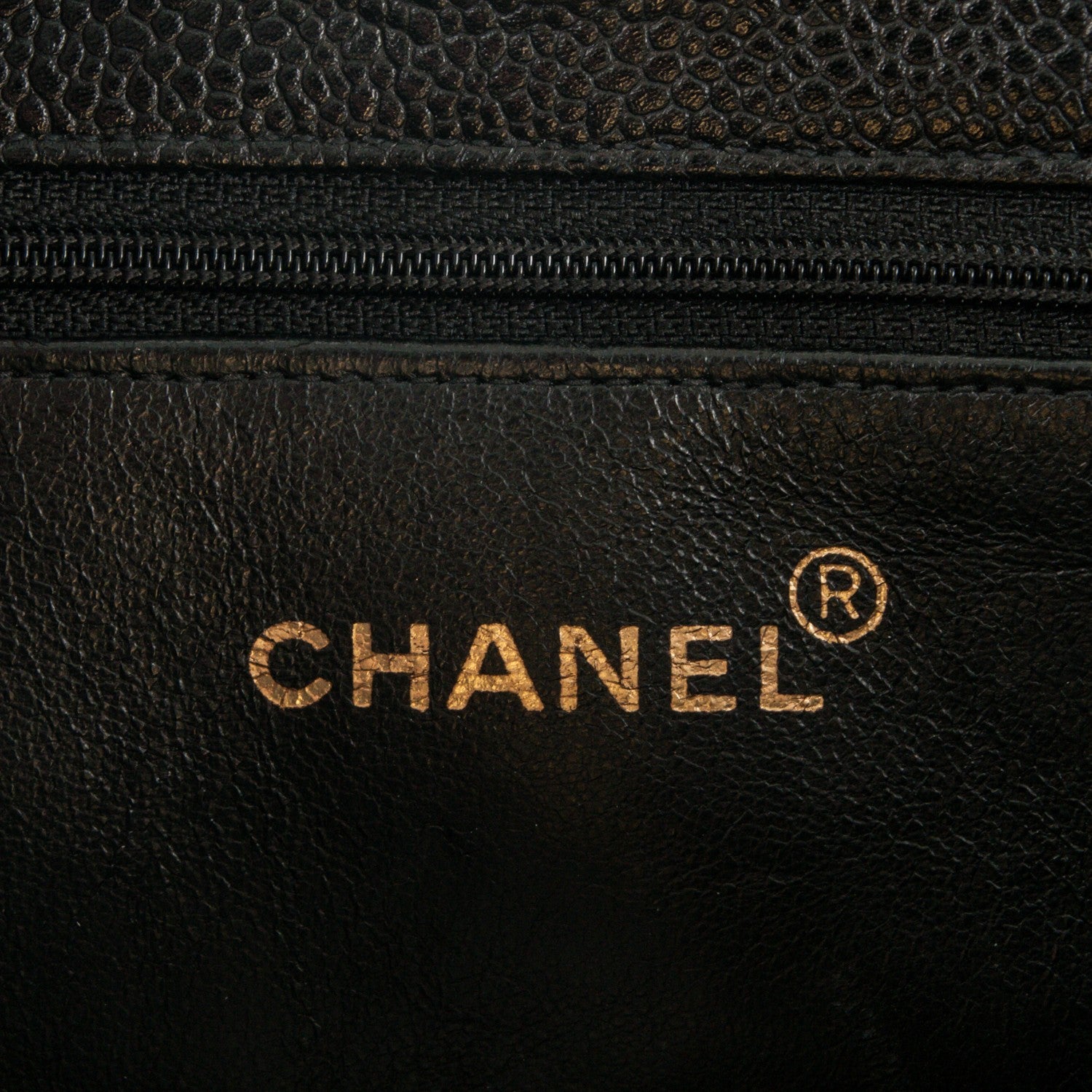 Chanel Caviar Quilted CC Shoulder Bag Black 6 of 6