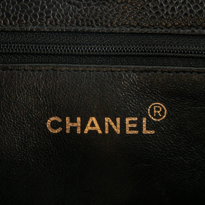 Chanel Caviar Quilted CC Shoulder Bag Black 6 of 6