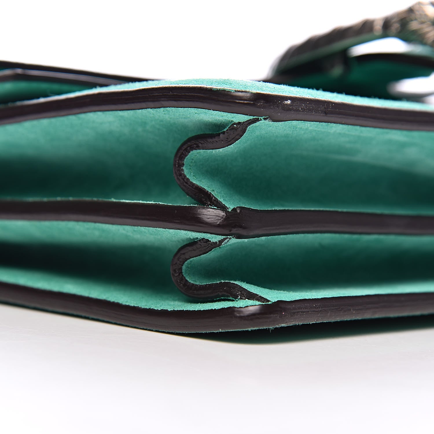 Gucci Suede Small Dionysus Shoulder Bag Green 9 of 11