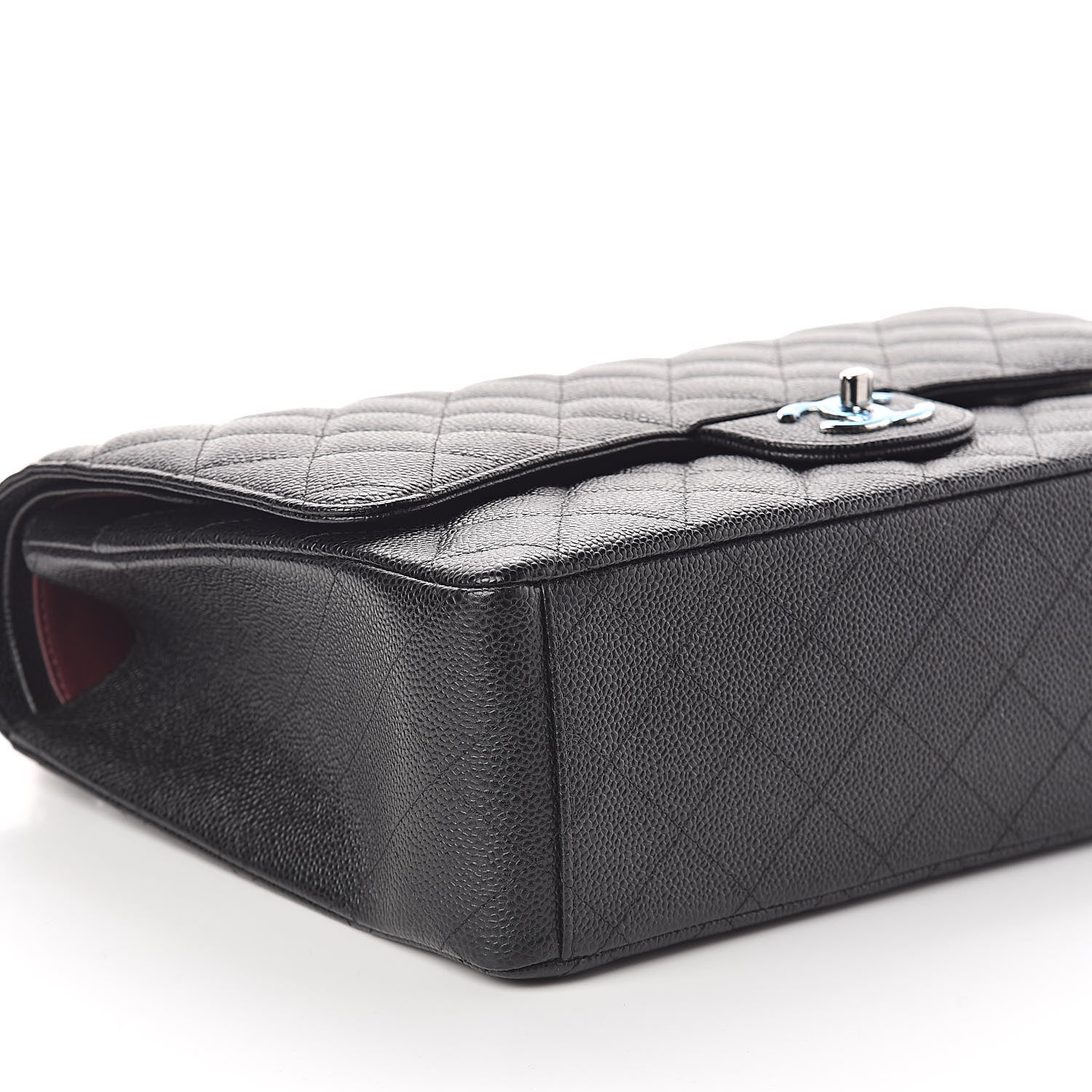 Chanel Caviar Quilted Maxi Double Flap Black 9 of 11