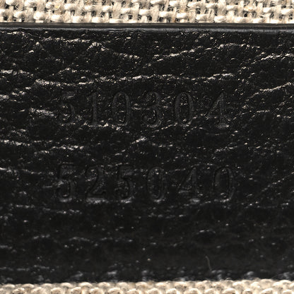 Gucci Dollar Calfskin Small Interlocking G Shoulder Bag Black 8 of 11
