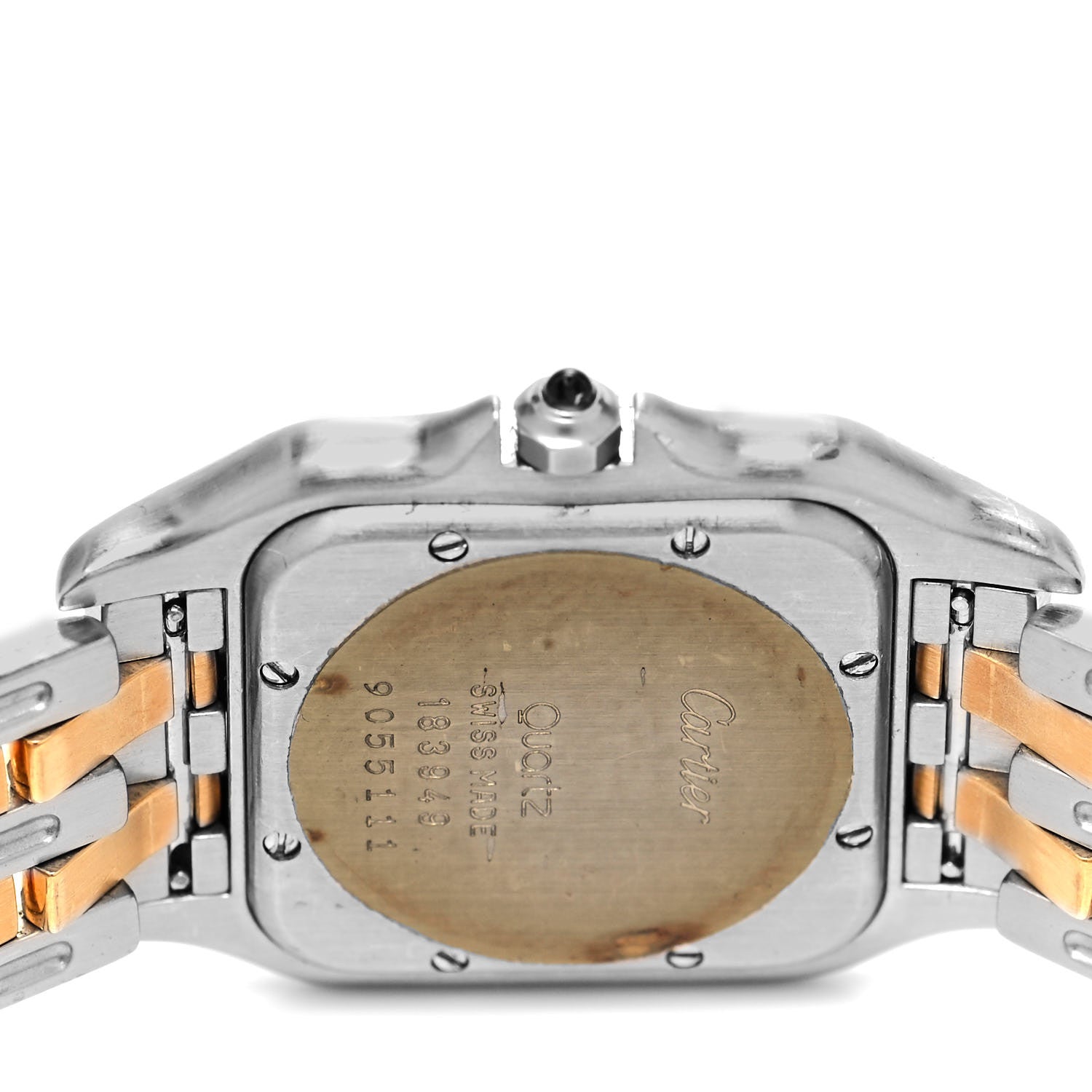 Cartier Stainless Steel 18K Yellow Gold 27mm Panthere Quartz Watch 4 of 5