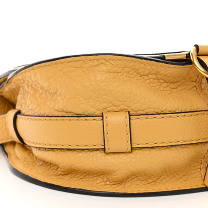 Chloe Calfskin Mini Marcie Round Crossbody Bag Dusty Yellow 8 of 9