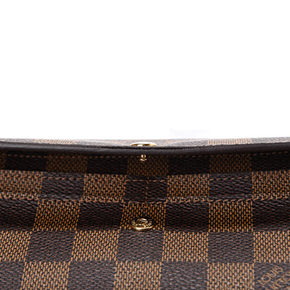 Louis Vuitton Damier Ebene Sarah Wallet 8 of 9