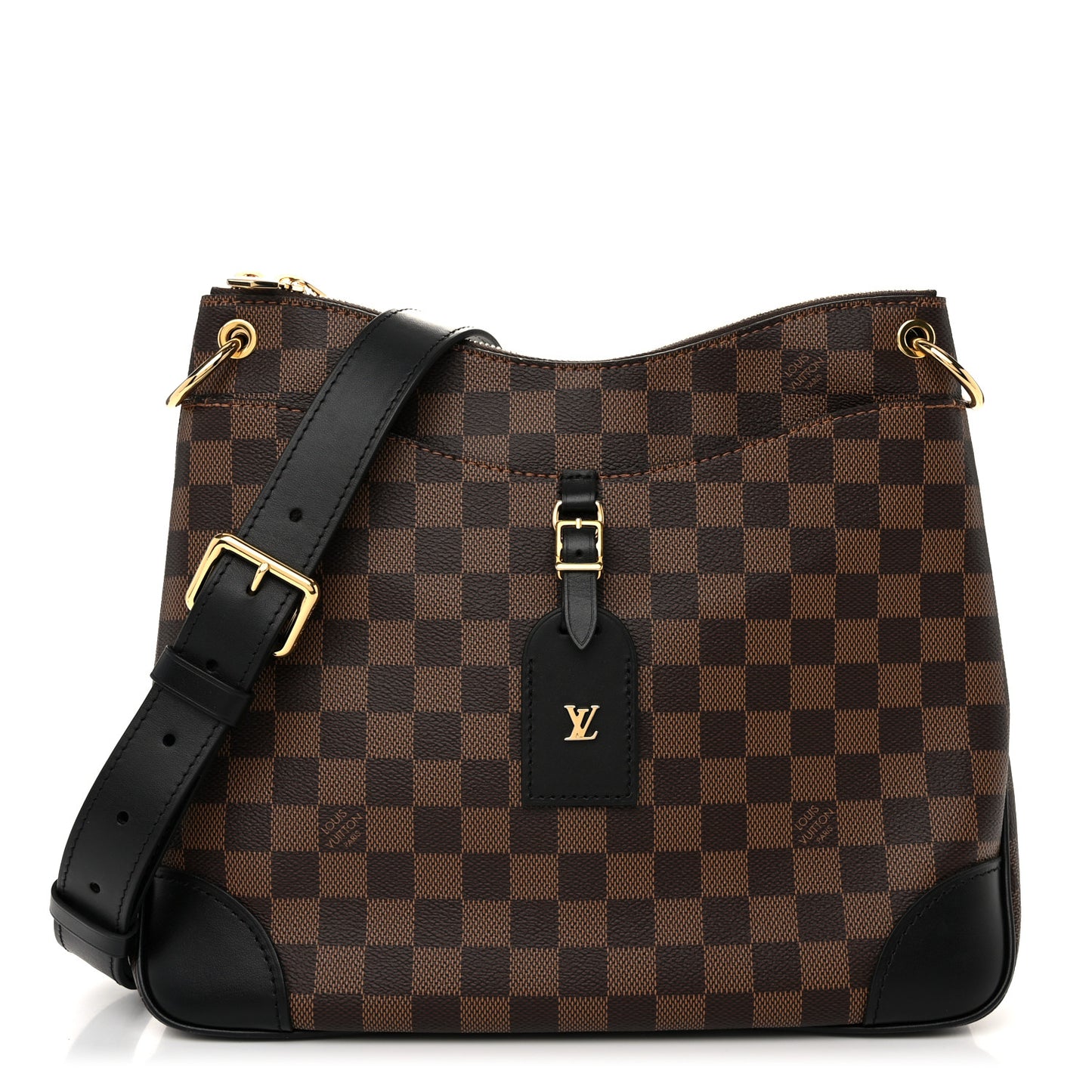 Damier Ebene Odeon MM Black