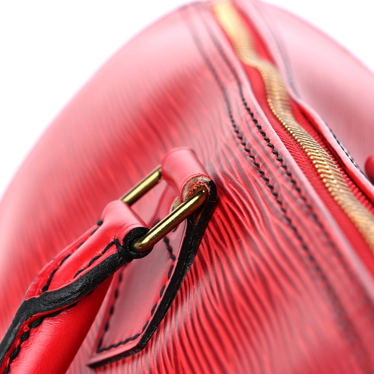 Louis Vuitton Epi Speedy 40 Castillan Red 13 of 14
