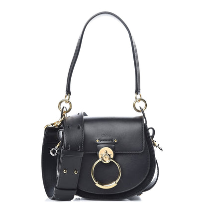 Chloe Calfskin Small Tess Bag Black 1 of 10
