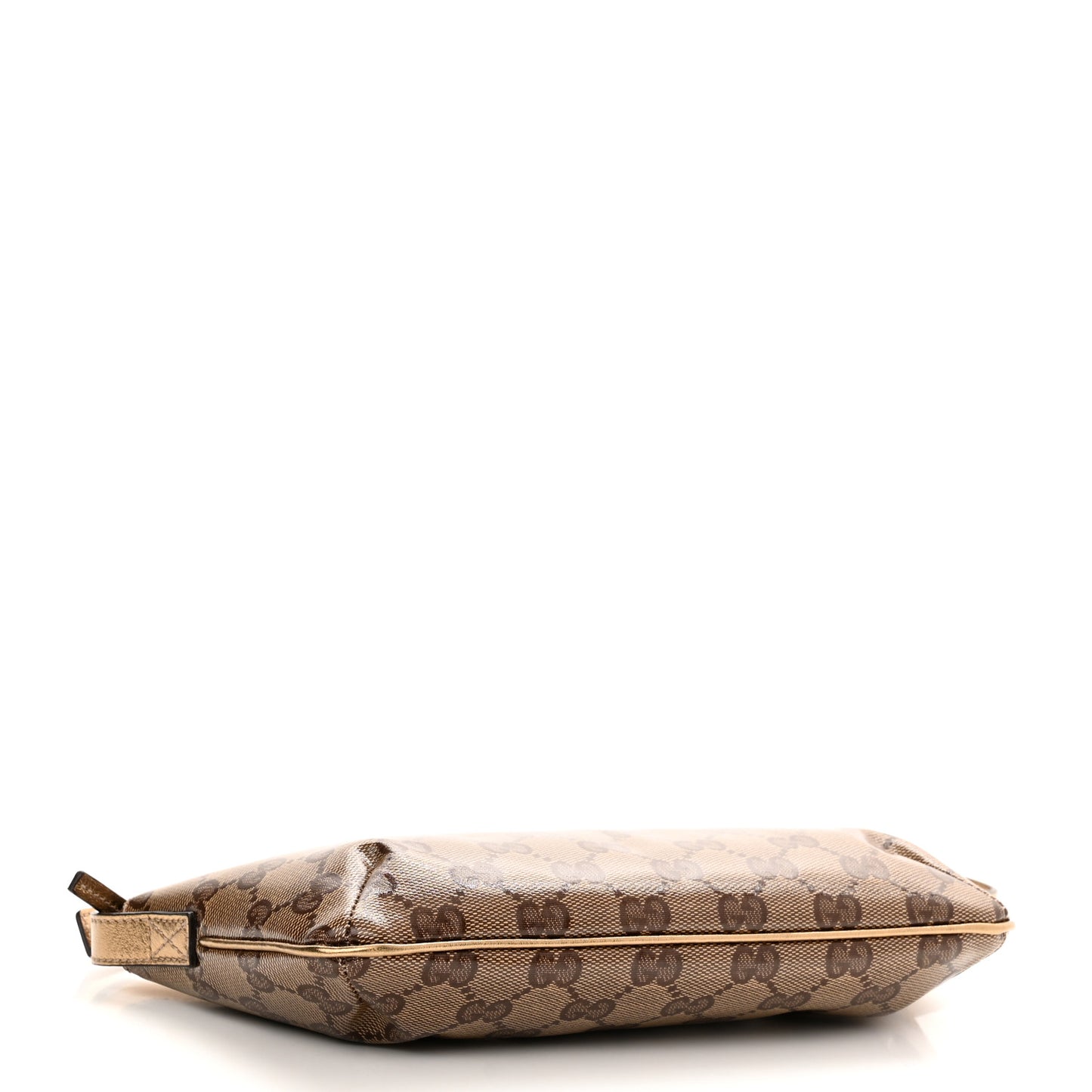 Crystal Monogram Pretty Boat Pochette Bronze