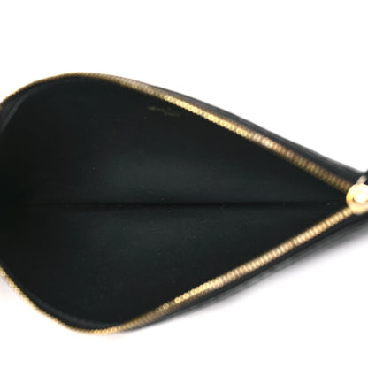 Louis Vuitton Empreinte Felicie Chain Wallet Zippered Insert Black 5 of 11