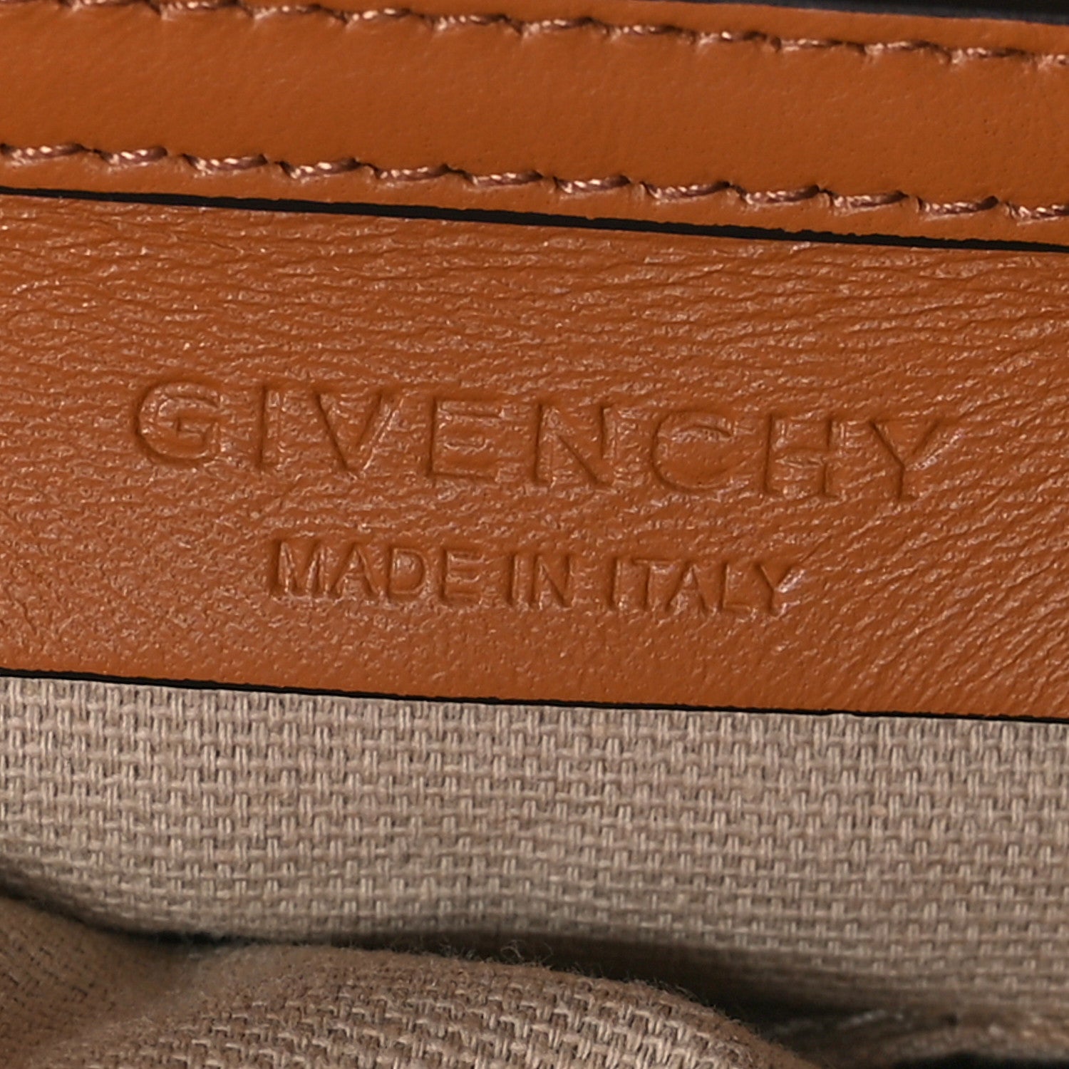 Givenchy Tumbled Sheepskin Small Pandora Tan 6 of 10