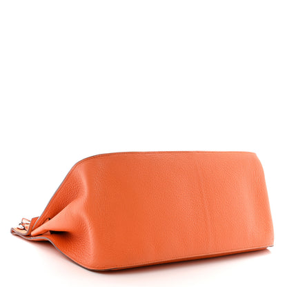 Hermes Taurillon Clemence Jypsiere 34 Orange 4 of 12