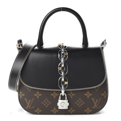 Louis Vuitton Calfskin Monogram Chain It Bag PM Black 1 of 9