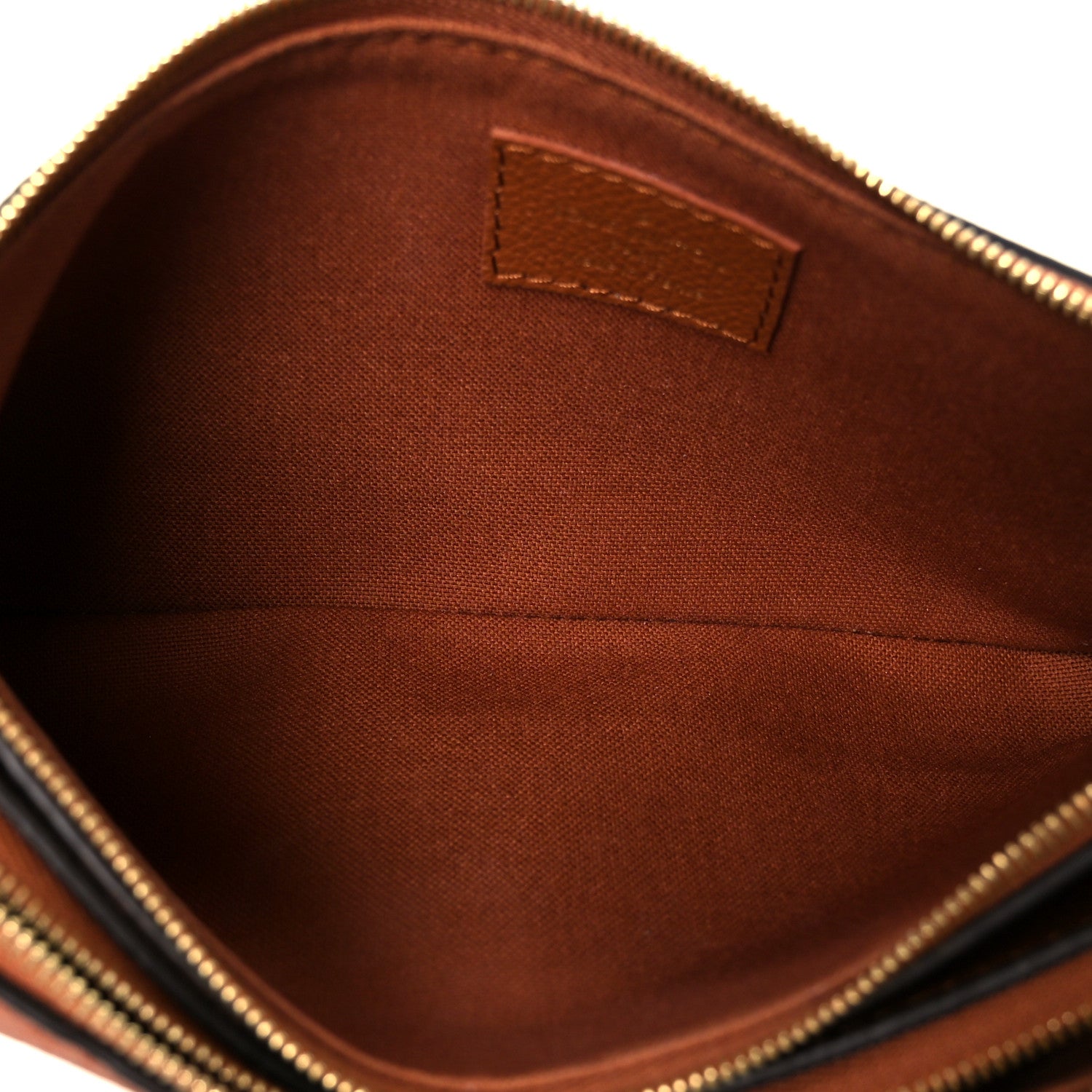 Louis Vuitton Empreinte Monogram Liv Pochette Cognac 5 of 12