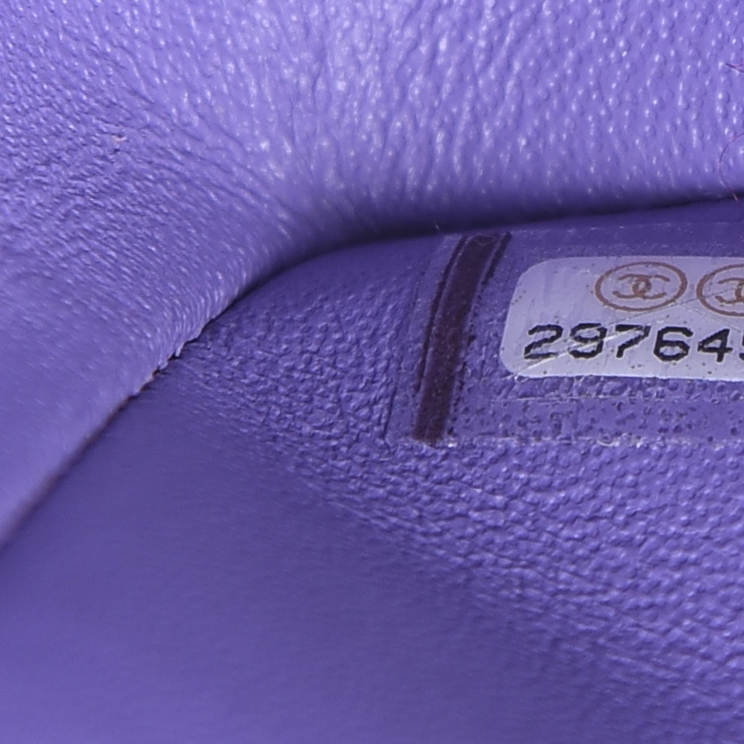 Chanel Caviar Quilted Small Double Flap Purple 7 of 11