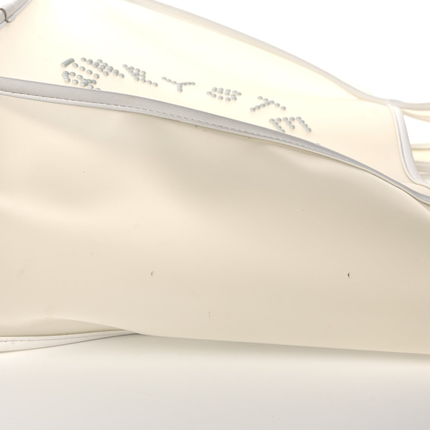 Stella McCartney PVC Logo Tote White 17 of 17