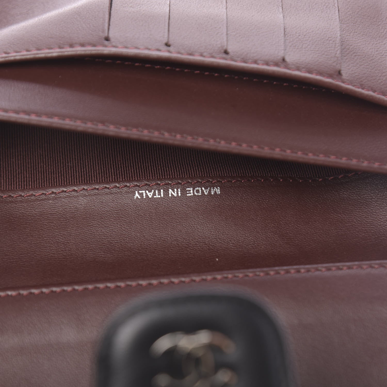 Chanel Lambskin Quilted Large Flap Wallet Black 7 of 8