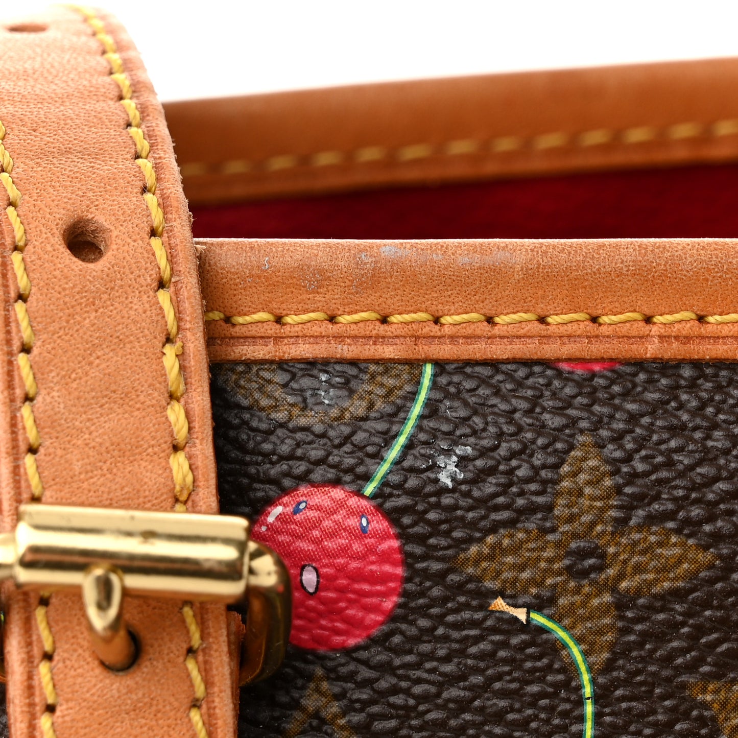 Monogram Cerises Bucket Bag