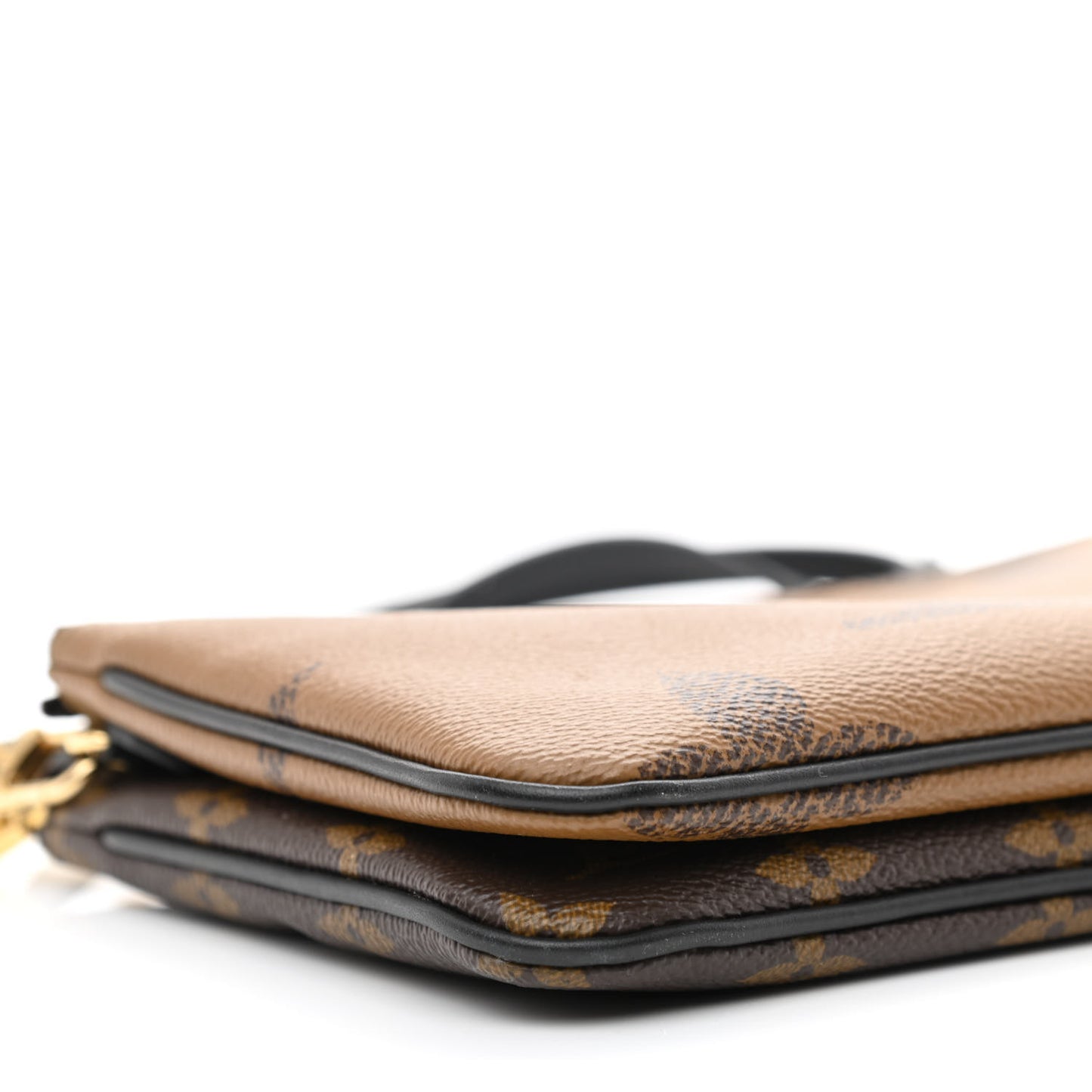 Reverse Monogram Giant Double Zip Pochette