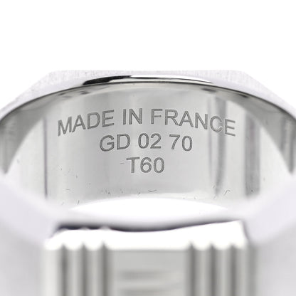 Hermes Stainless Steel Toolbox Ring 60 5 of 5