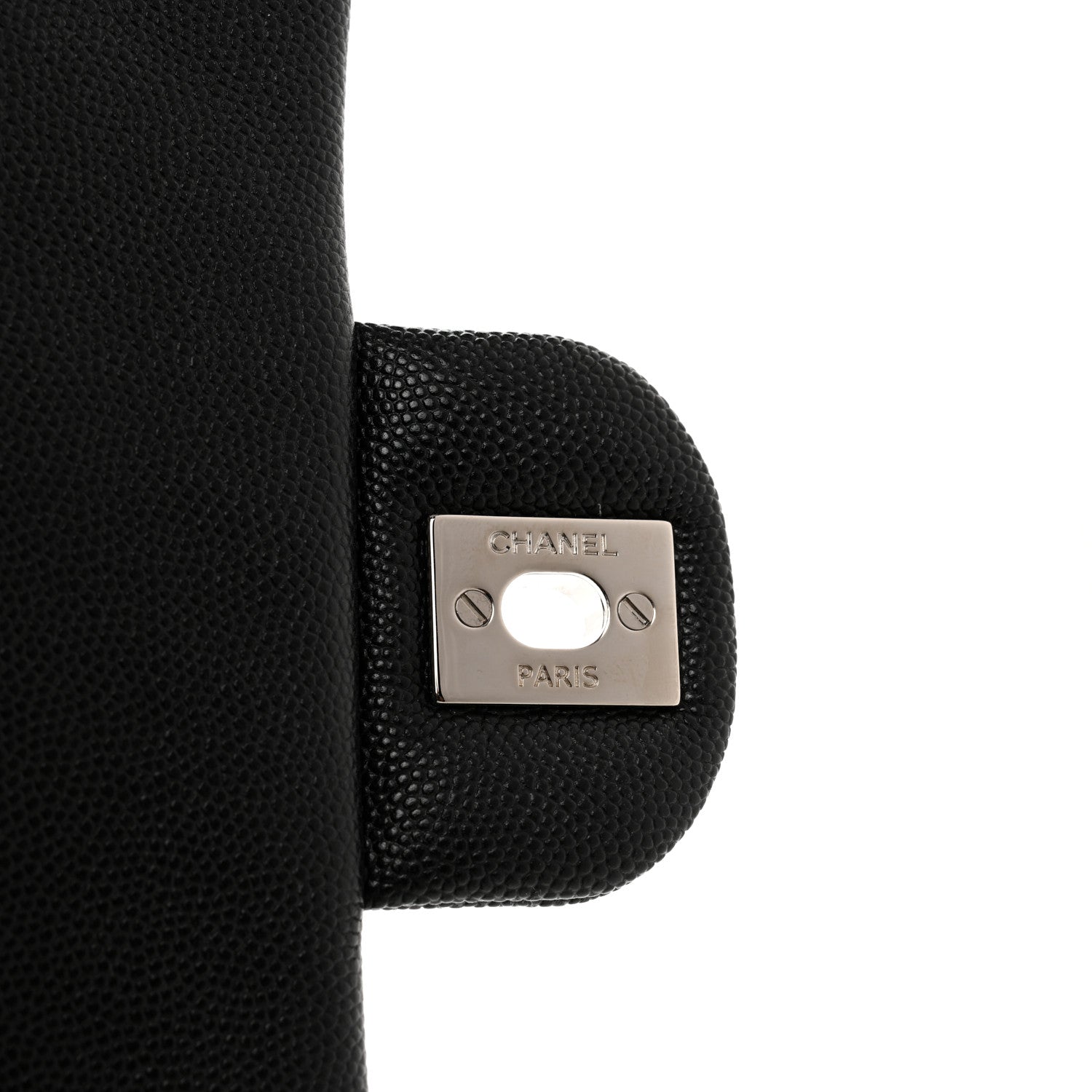 Chanel Caviar Quilted Flap Clutch Black 7 of 7