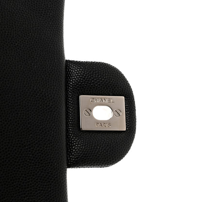 Chanel Caviar Quilted Flap Clutch Black 7 of 7