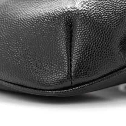 Saint Laurent Grain De Poudre Monogram Belt Bag Black 10 of 12