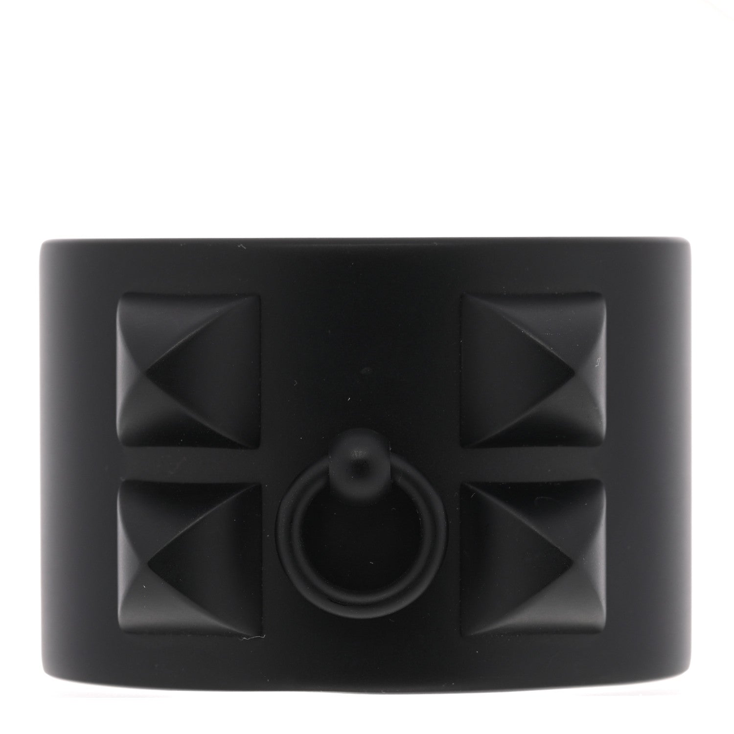 Hermes Aluminium Sunset Collier De Chien CDC Bracelet T2 Noir Intense 1 of 4