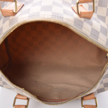 Louis Vuitton Damier Azur Speedy Bandouliere 30 5 of 16