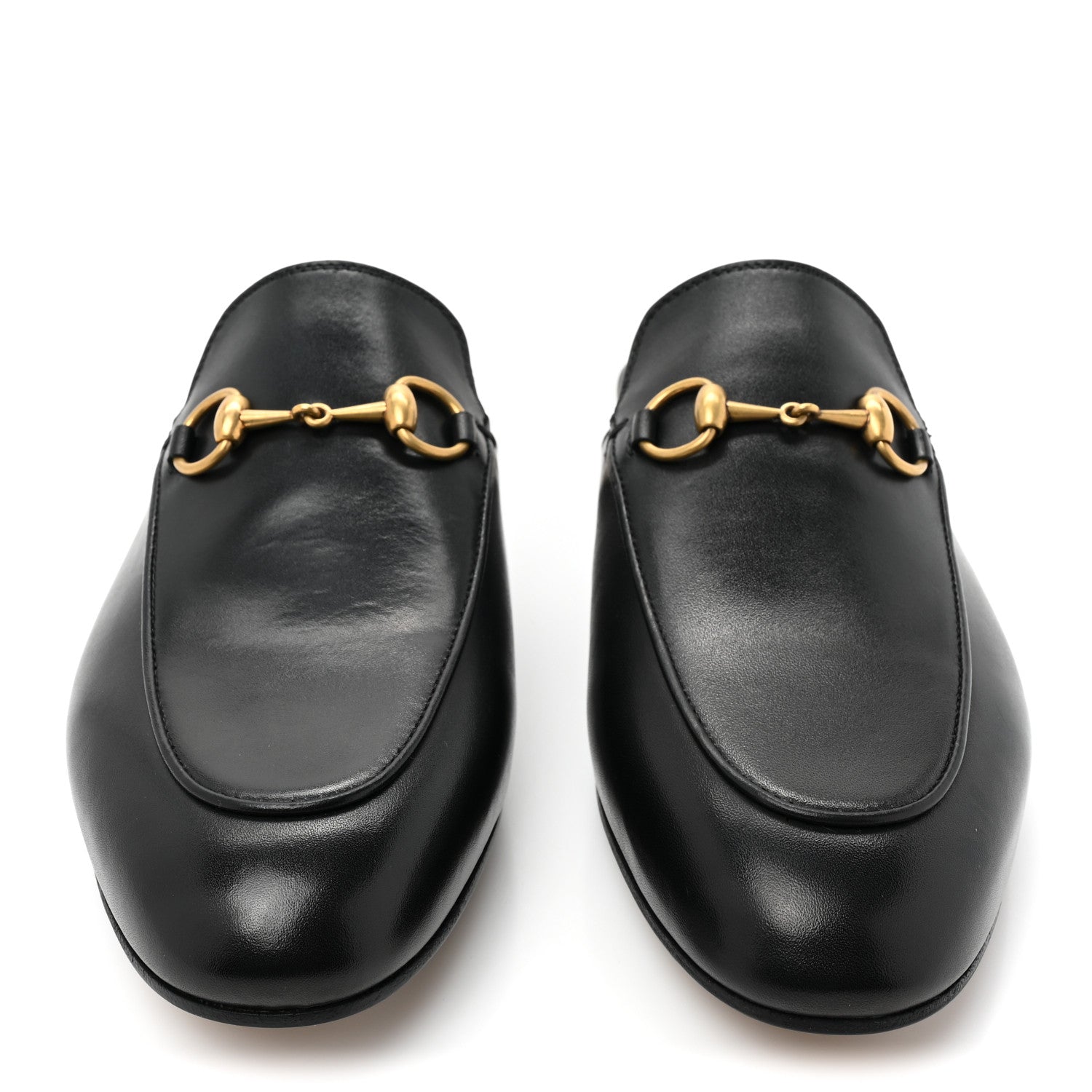 Gucci Calfskin Womens Princetown Slippers 37 Black 2 of 11
