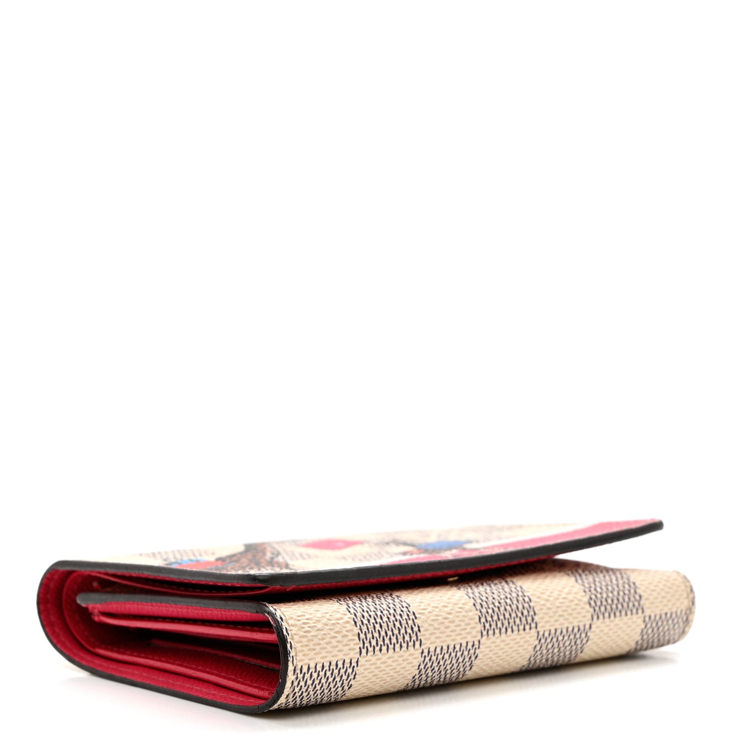Damier Azur 2017 Christmas Animation Victorine Wallet