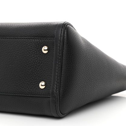 Gucci Pebbled Calfskin Small Soho Top Handle Bag Black 9 of 11